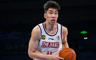 內(nèi)線得分低，余嘉豪全場(chǎng)8次投籃得12分，6籃板1助攻，罰球全中。