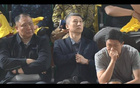 中國男籃教練郭士強(qiáng)、王晗觀戰(zhàn)北京VS山西比賽