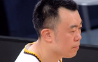 廣廈G2勝遼寧，韓黑楊無表情，布朗淡定，王博顯強(qiáng)勢。