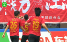 蘭州勝杭州，梅景軒、吾麥爾建功，七輪不敗終結(jié)。