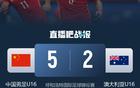 國少大勝澳U16，兩勝一平奪冠，謝晉傳射，五人進球。