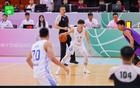 全運男籃資格賽上海大勝河北，張知垚戴昊共得41分。