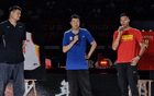 付政浩：姚明11號因葉莉，易建聯(lián)雄鹿9號。