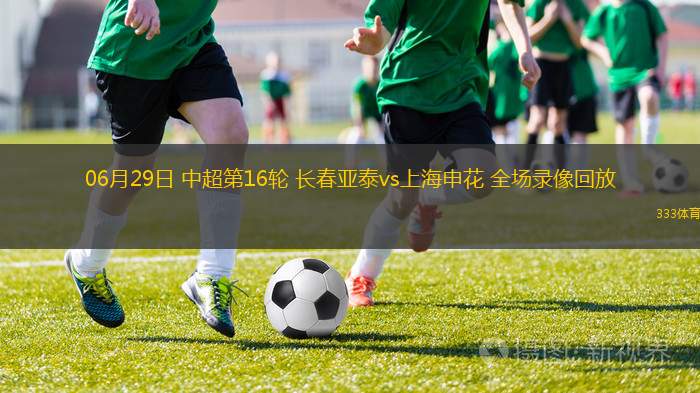 06月29日 中超第16輪 長(zhǎng)春亞泰vs上海申花 全場(chǎng)錄像回放