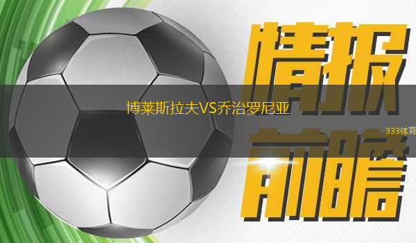 博萊斯拉夫VS喬治羅尼亞