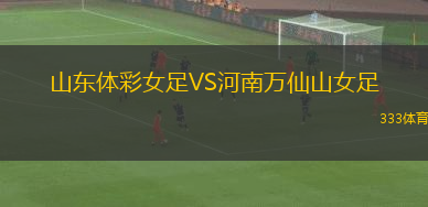 山東體彩女足VS河南萬(wàn)仙山女足