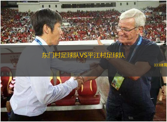 東門村足球隊VS平江村足球隊