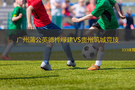 廣州蒲公英德樺綠建VS貴州筑城競技