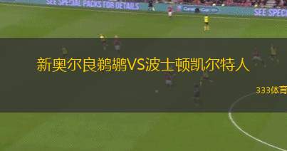 新奧爾良鵜鶘VS波士頓凱爾特人