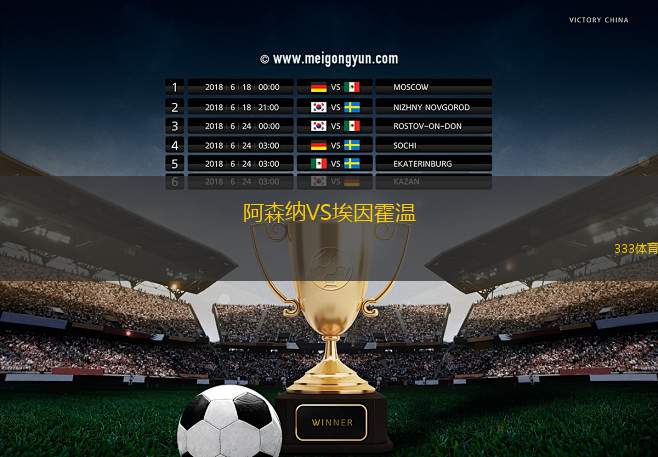 阿森納VS埃因霍溫